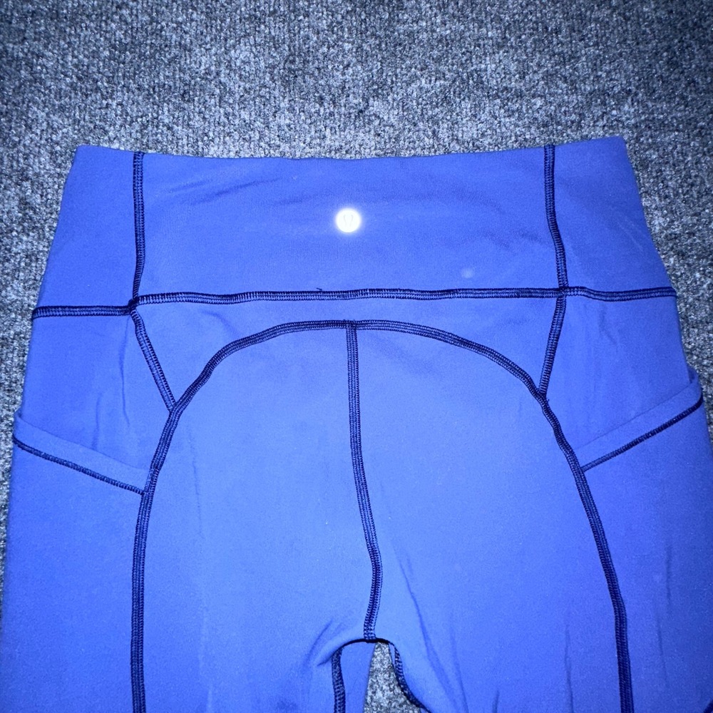 Lululemon All the Right Places High-Rise Pant 28 Blue Leggings Size 10 - Picture 2 of 6